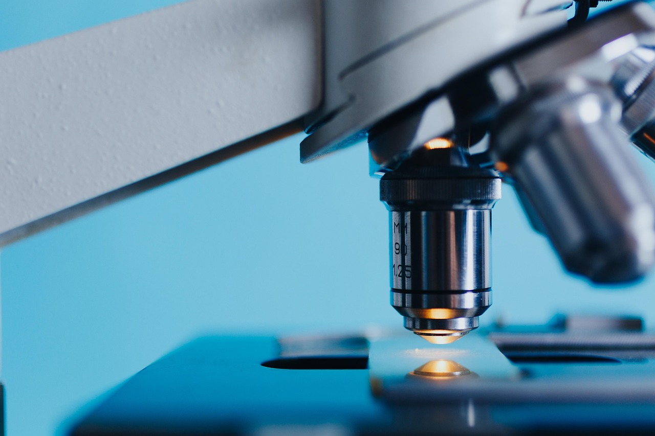 A doctor with modern diagnostics